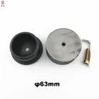 Бесплатная доставка, слесарный инструмент, 1 комплект, 63 мм штампованные головки, сварочные детали, Ppr труба, сварочный аппарат, головки, насадки с антипригарным покрытием