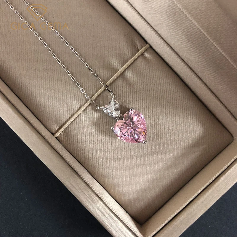 

Цепочка с подвеской в виде сердца из серебра 925 пробы, 12 х12 мм