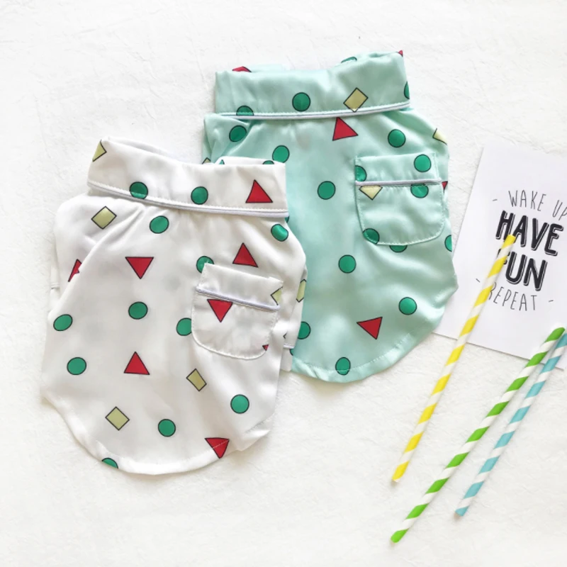 Одежда для больших собак летняя и осенняя Пижама повседневная одежда рубашка