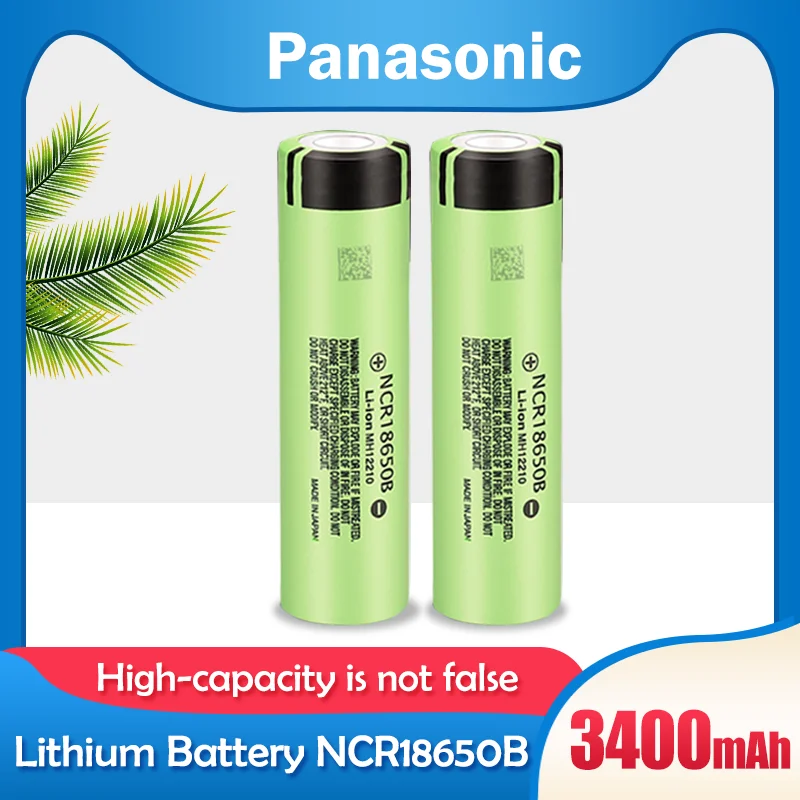Литиевая аккумуляторная батарея Panasonic NCR18650B 3400 мАч 3 7 в 18650 1 10 шт.|Перезаряжаемые