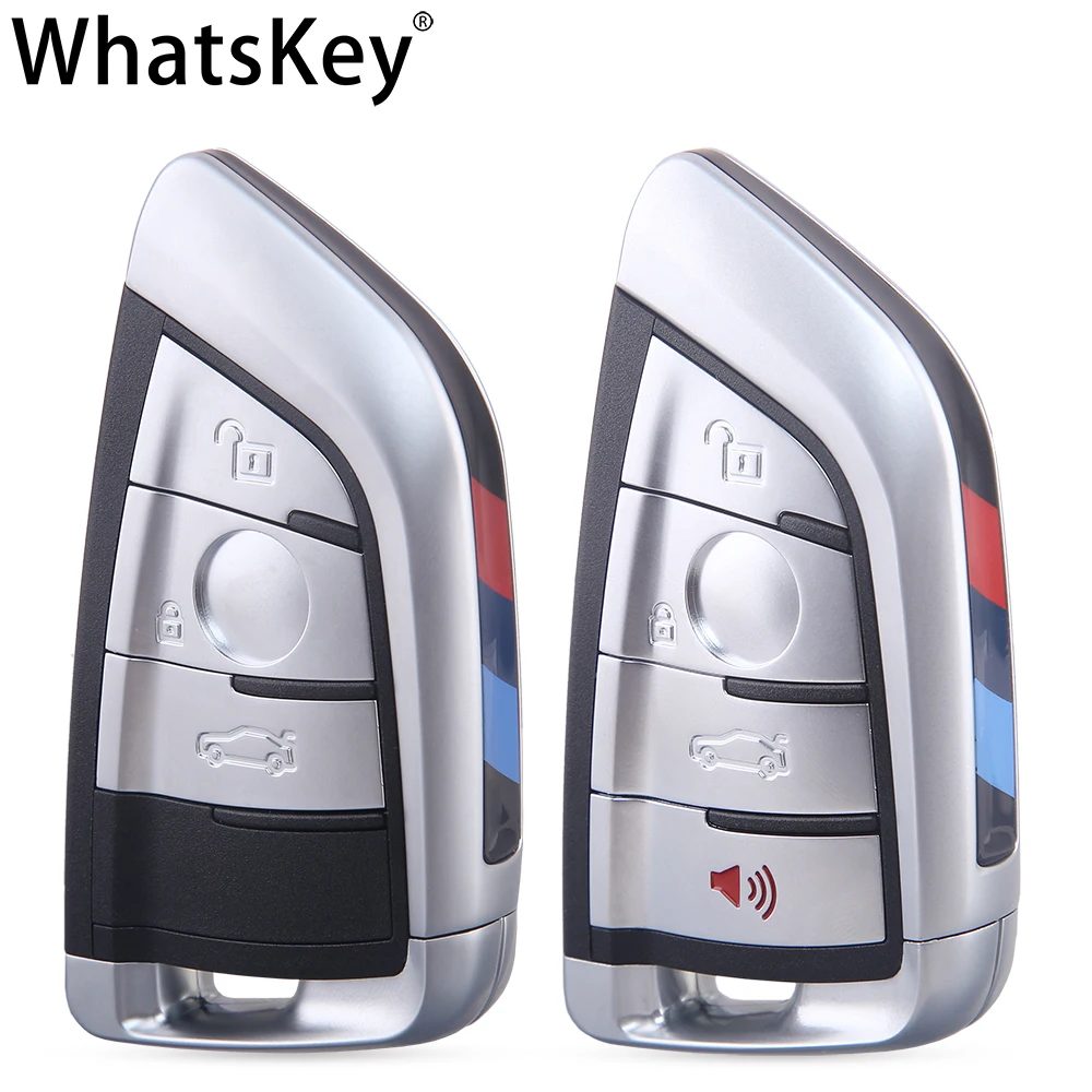 Новый чехол для смарт карты WhatsKey BMW серии 3/5/7 X1 X3 X5 X6 G30 G20 F48 F10 F22 F30 дистанционного