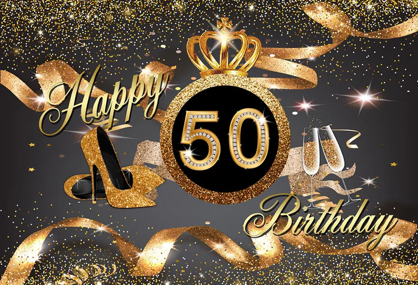 Виниловые фоны для фотостудии 7x5 футов с золотыми блестками и в форме короны