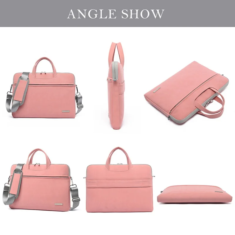 LOOZYKIT из искусственной кожи женская сумка для ноутбука чехол портфель Macbook Air 13 3 14