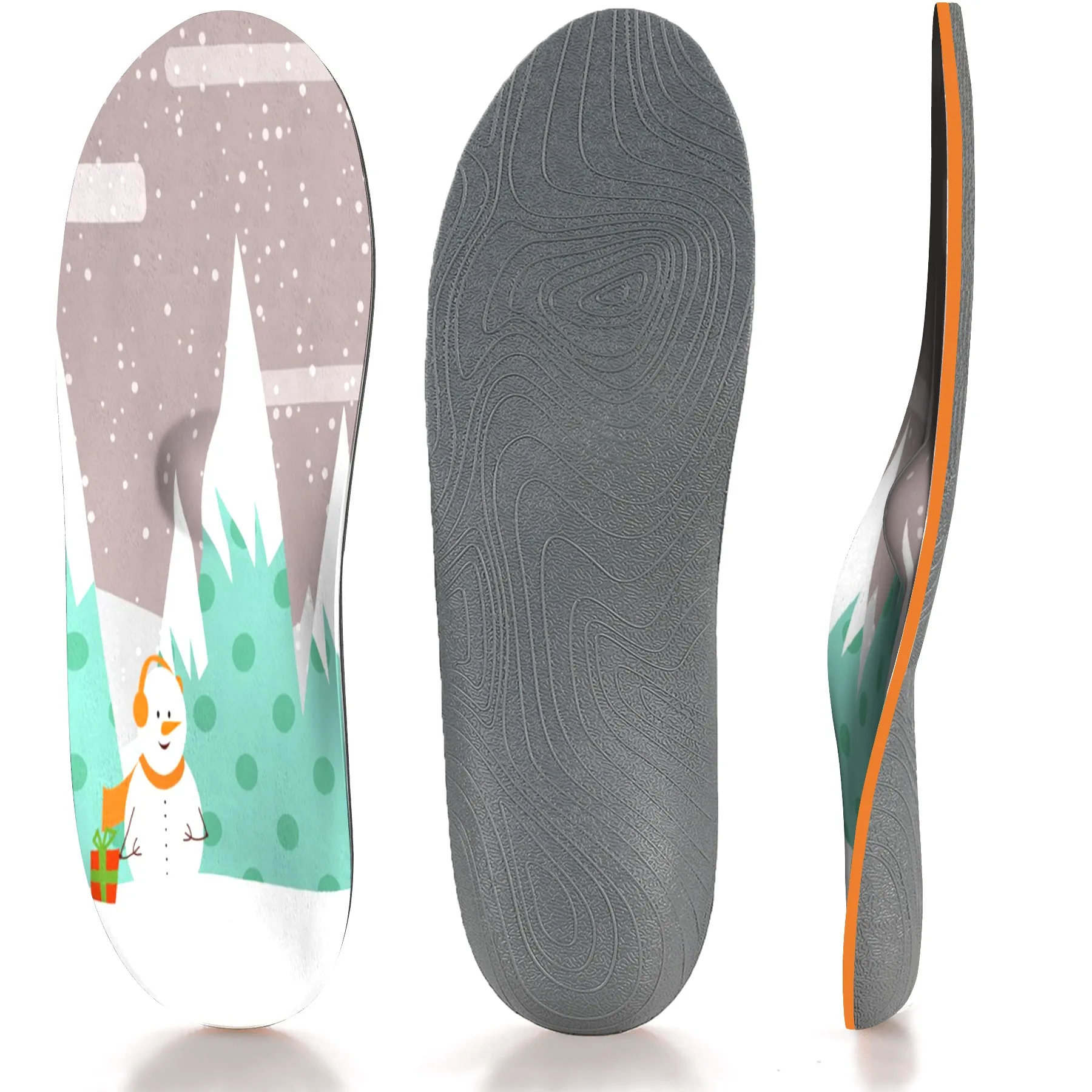 

Christmas plantar fasciitis, arch support, orthopedic insoles, flat foot pain relief insoles for men and women