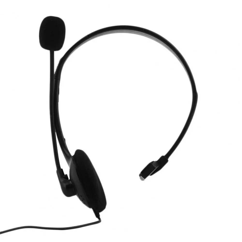 3.5mm Single Ear Headset Wired Gaming Headphone with Cantilever Microphone for PS4 | Earphones &amp Headphones