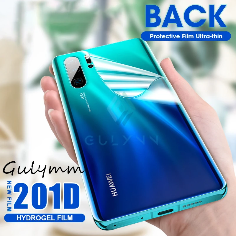 Мягкая Гидрогелевая пленка 201D с полным покрытием для Huawei Nova 5i 5T Honor 9X 8X 20 Pro Lite