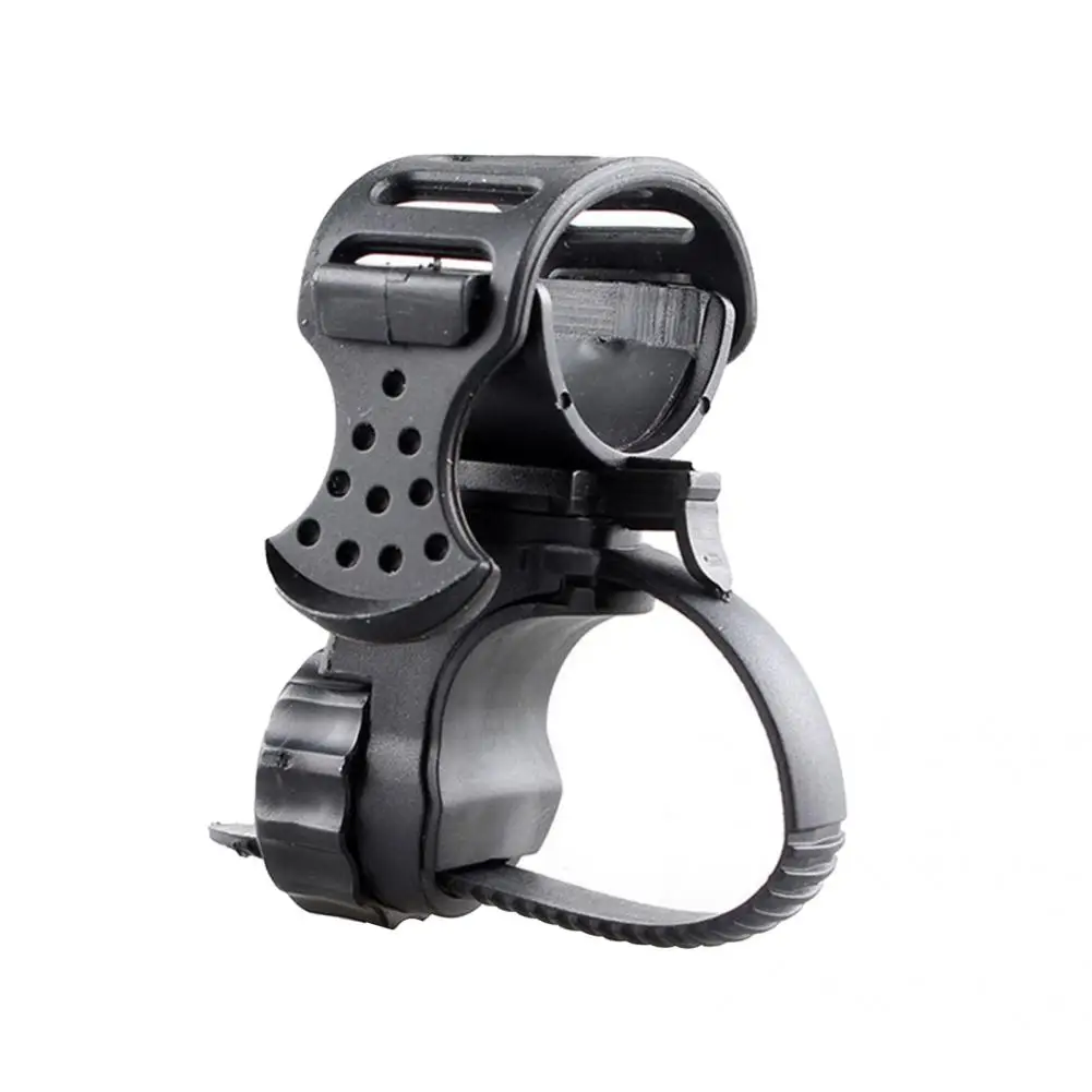 Compact Simple Black Rotatable Bicycle Light Holder Rack Mount for Mountain Bike |
