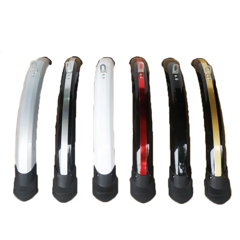 

Cycling Bike Mud Guard Widen 20 inch Front Rear Folding Bike Mudguard fender Bicycle Wings With Rear Light Bike Accessories