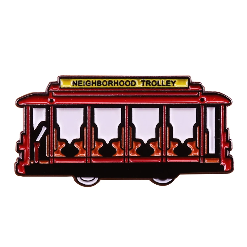 Эмалированная булавка для марионетки медведя на колесиках Ностальгический