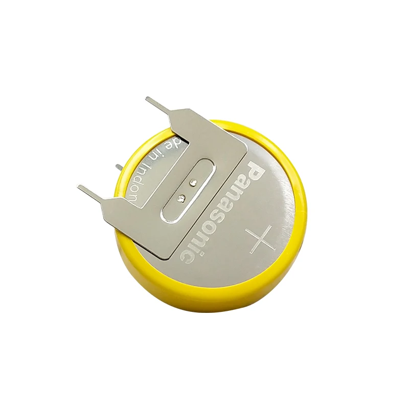 

10pcs/lot Panasonic CR2477 3V High Performance High Temperature Resistant Button Coin Battery Cell with Solder Pins