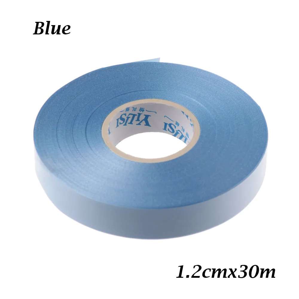 blue 30m 5/10/возможностью погружения на глубину до 30 м лента для воздушных шаров рулон фольга, латекс воздушные шары украшения Свадебные украшения подарочной коробке декора на день рождения, фестиваль, вечерние Supplie - Цвет: blue 30m