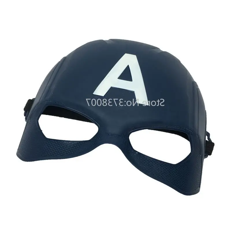 

PVC Cosplay US Captain Bule Mask Props The Avengers Mask Captain America Steven Mask