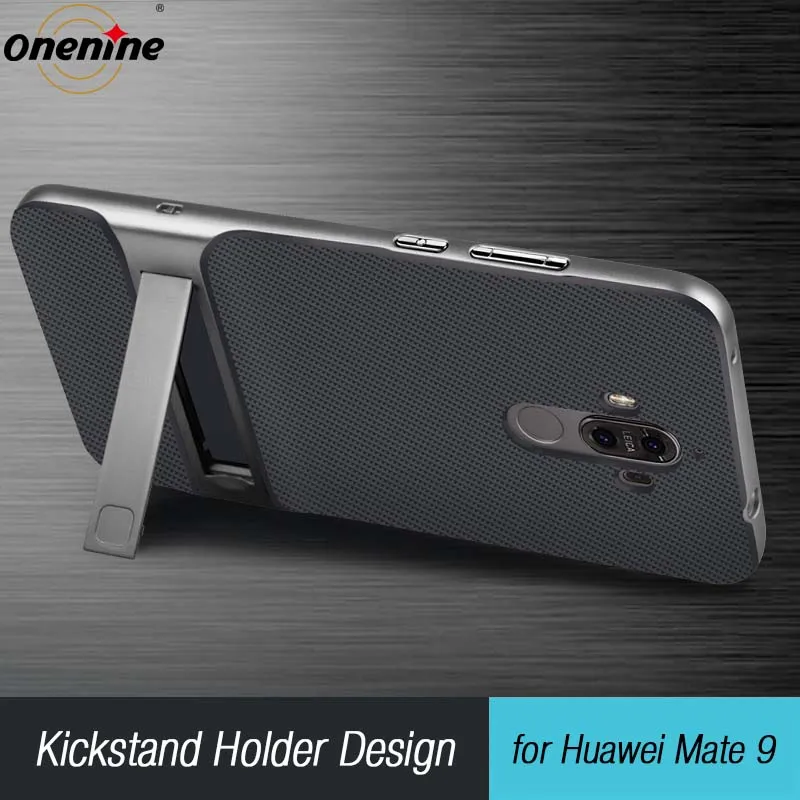 3d kickstand phone cover for huawei mate 9 case silicone cover tpu pc 360 protective carcasas funda huaweimate9 mate9 back armor free global shipping