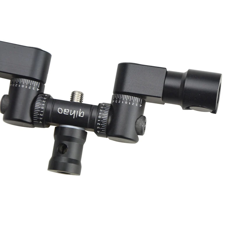 Двусторонний V-образный регулируемый охотничий лук из алюминиевого сплава для