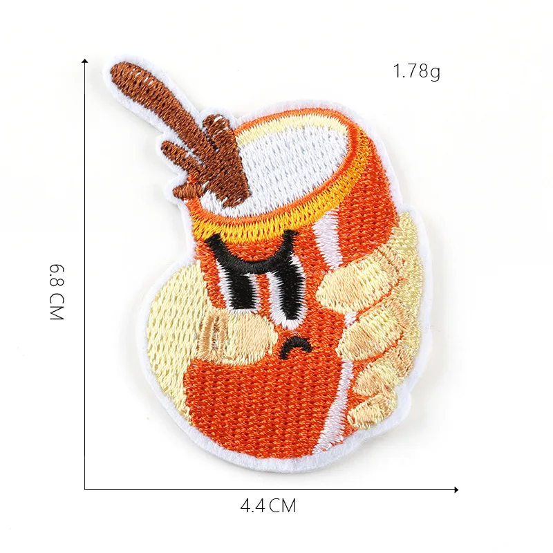1-PCS-G-179 Cola Напиток патчи для одежды DIY полосы железа на молоке аппликации термо одежда наклейки Кокосовая вышивка значки@ G - Цвет: 1-PCS-G-179
