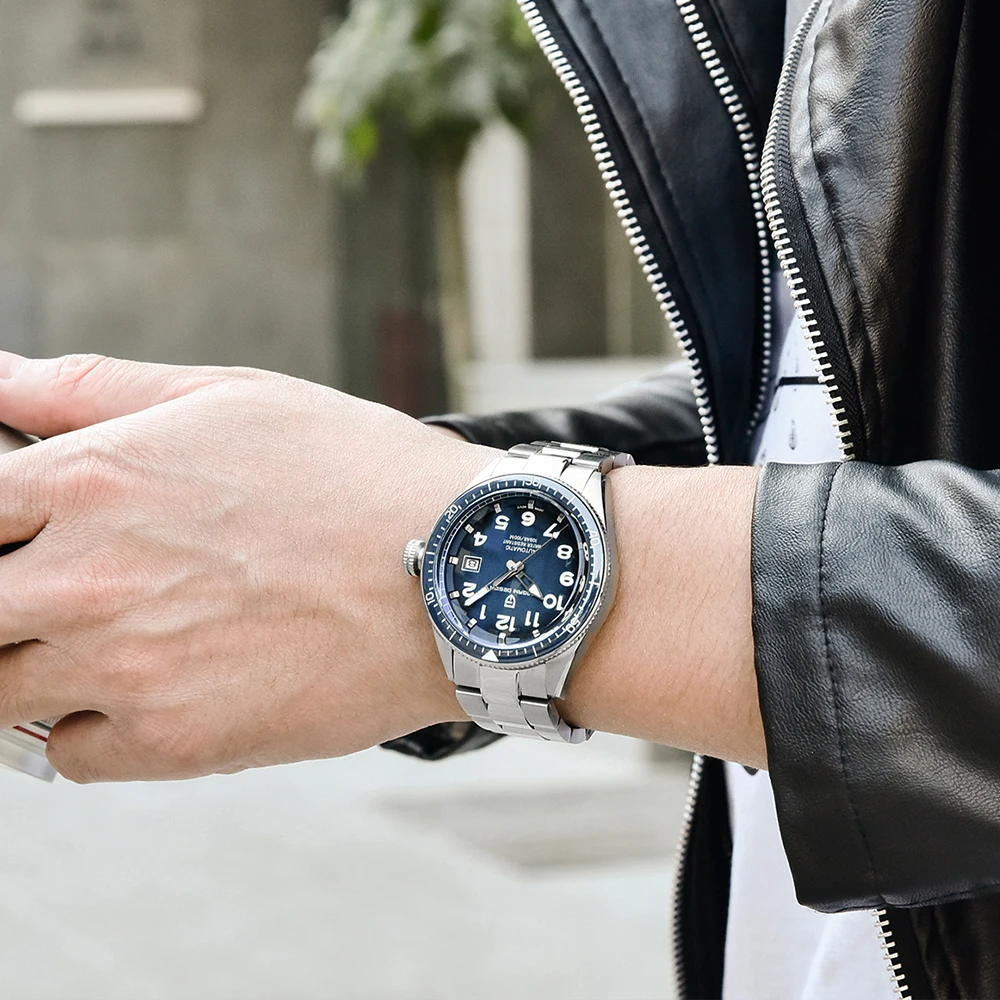 

PAGANI DESIGN luxury business men watch top brand automatic watch stainless steel waterproof mechanical watch Relojes de hombre