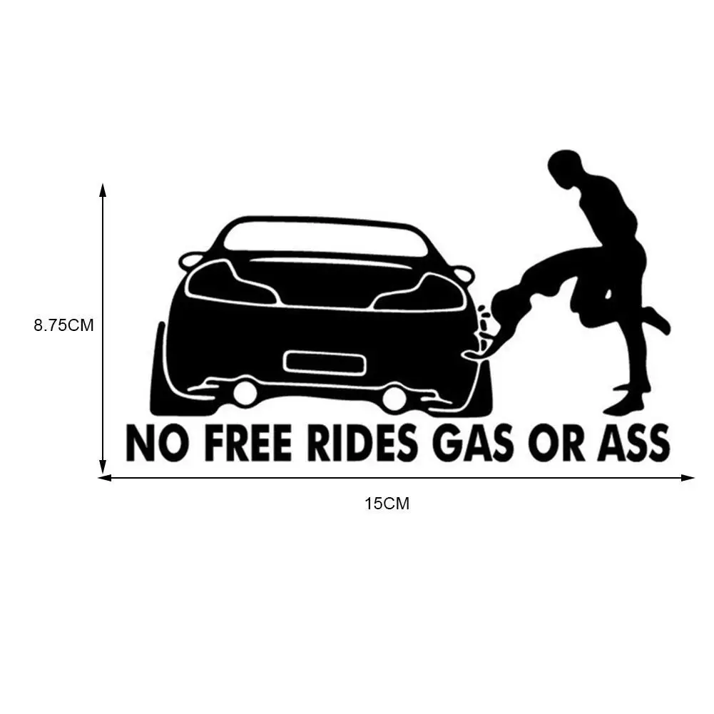 

Car Creative Stickers Rides Funny Vinyl Decals Car Sticker Window Bumper Body Car Styling Decorating