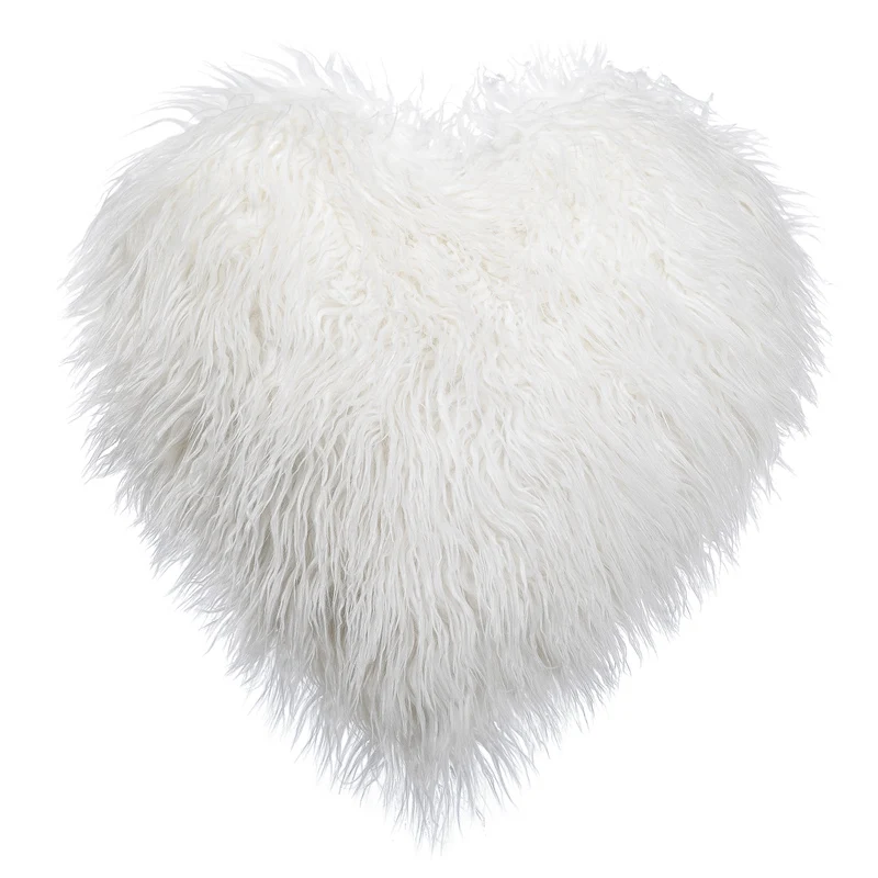 Супермягкая плюшевая монгольская декоративная подушка из искусственного меха в
