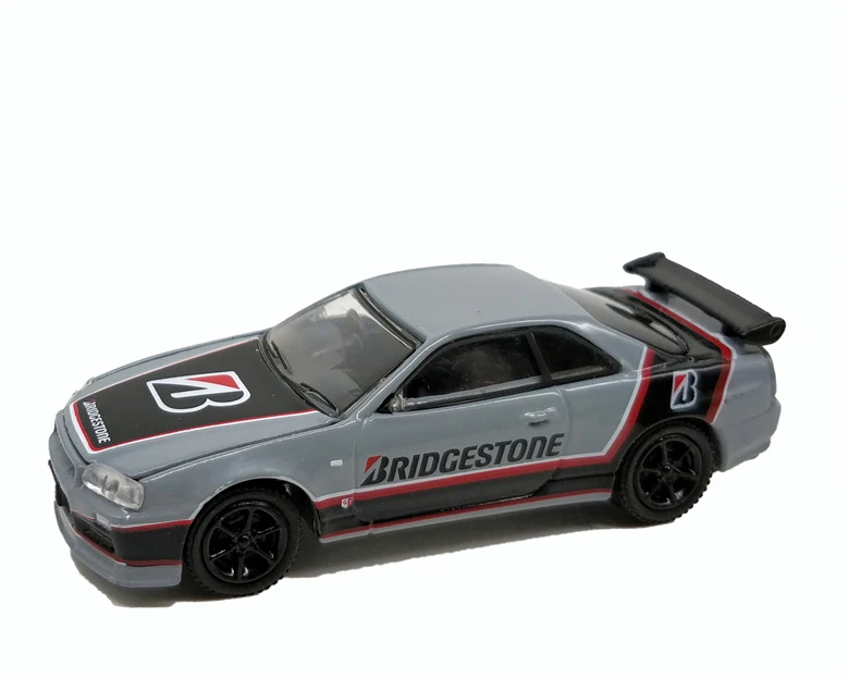 Nissan R34 1: 64 зеленый свет Dodge Ramcharger PONTIAC chely Shelby GT350 Ford Nissan команда GMC Vandura литой модельный автомобиль - Цвет: Nissan R34