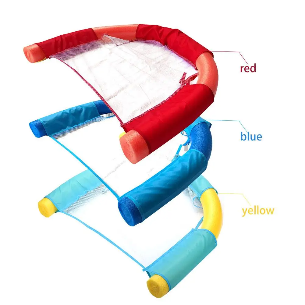 

3 Colors 7.5x150CM Swimming Ring Noodle Chair Floating Chair Durable Water Toy Pool Children Seats