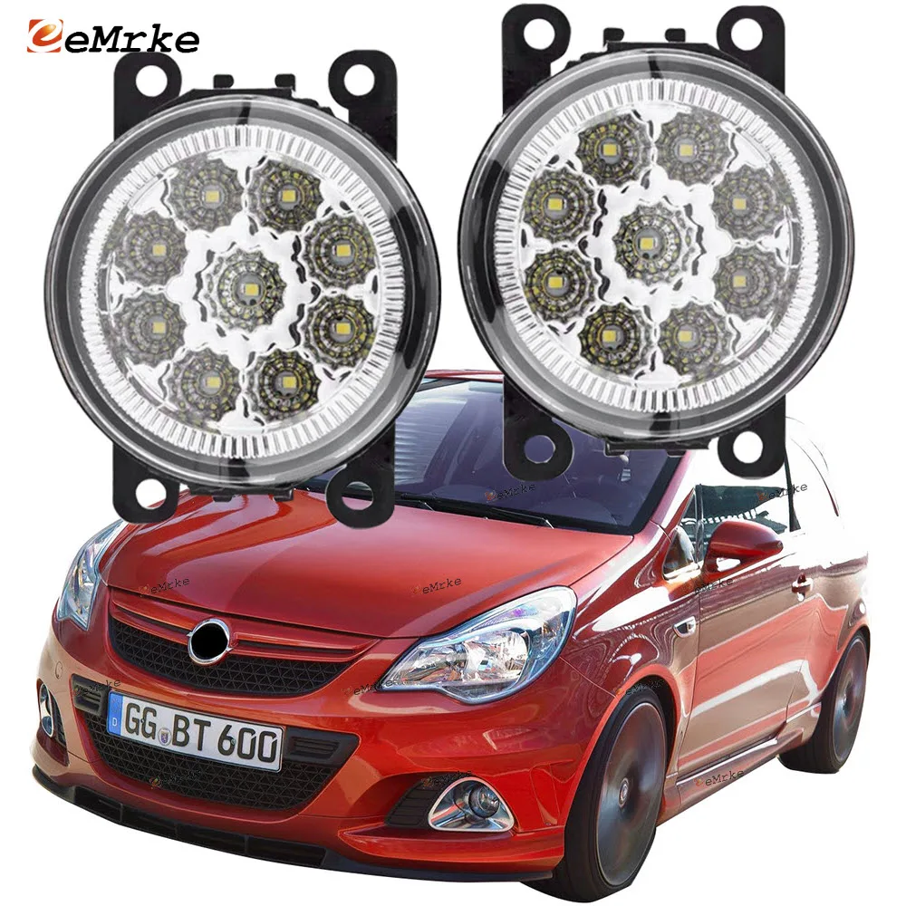 

Автомобильный Стайлинг для Opel Vauxhall Corsa D OPC VXR 2007-2011 2012 2013 2014 2015 9 штук светодиодные противотуманные фары H11 H8 12 В противотуманная фара