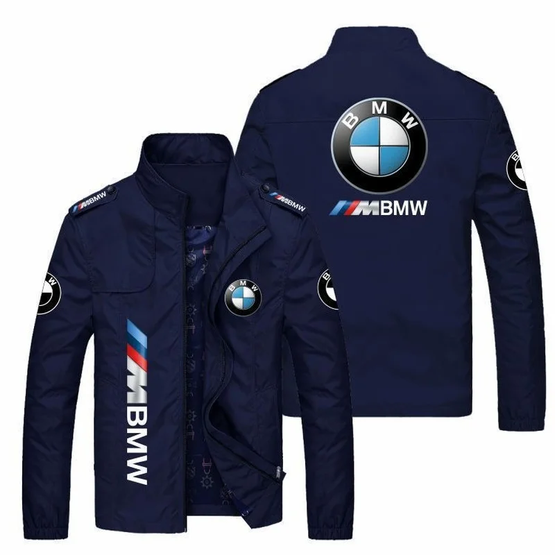 

2021 Bracd Car Logo BMW M Power Print Sport Jacket Coats Fashion Sweatshirt Custom Men's Running Casual Personality Hip-Hop Coat