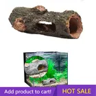 Полимерное украшение для аквариума, пещера для аквариума, полая скала, домик, пасхальный остров, тема древней египетской пустыни, 1 шт.