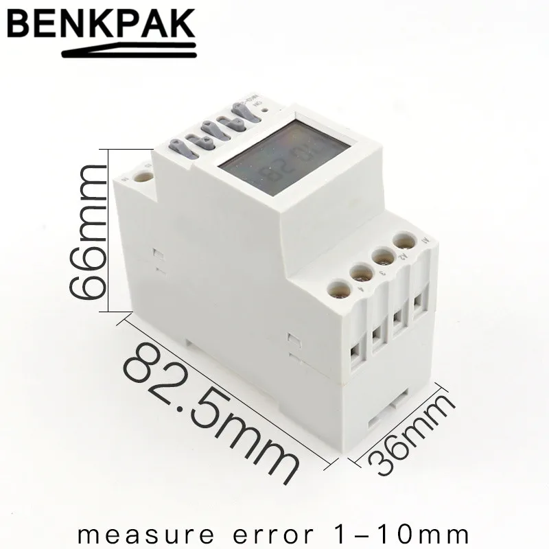 Цифровой таймер с регулировкой за 1 секунду на DIN-рейке 16 групп 1S-198h | Обустройство