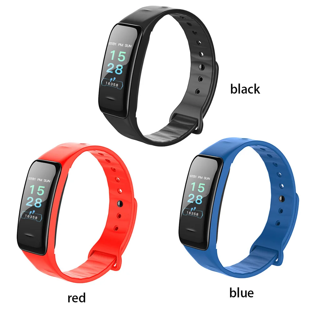 

B1 0.96inch IP67 Waterproof Heart Rate Blood Pressure Monitoring Smart Bracelet