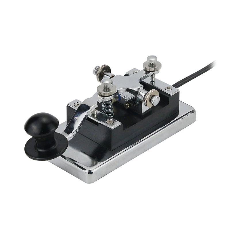 Maxgeek K4 ручной телескопический ключ Morse Key CW подходит для коротковолнового