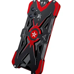 for oppo realme gt neo2 zimon luxury new thor heavy duty armor metal aluminum phone cases for realme gt neo 2 cover free global shipping