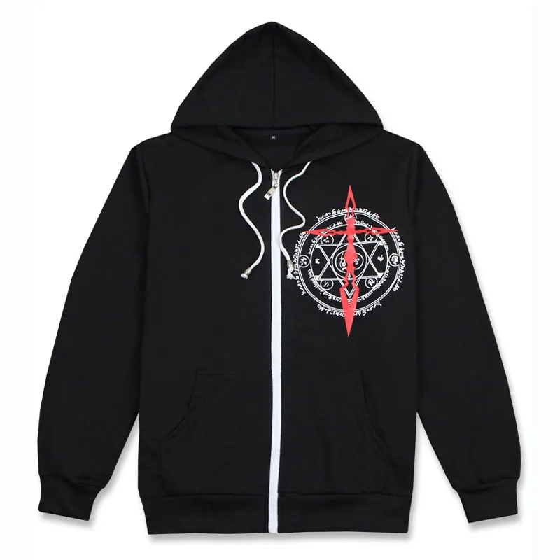 Аниме Fate Stay Night Осенняя Толстовка Косплей линейка слуга Archer Saber EMIYA с капюшоном на