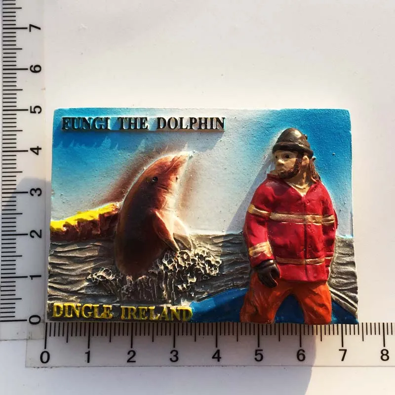 Дорожный сувенир с изображением ирландского полуострова дельфина залива
