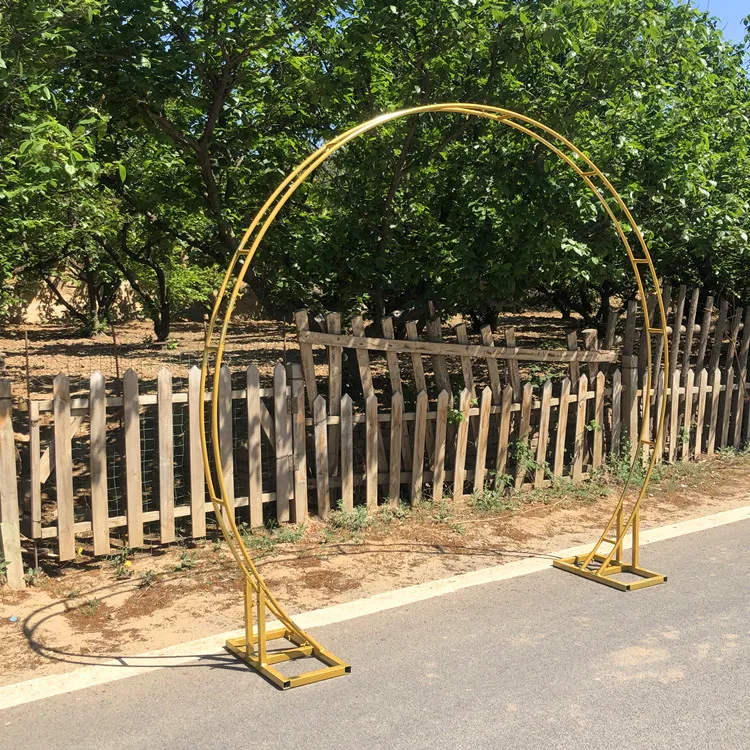 Газон Свадьба железные арки уличные торжественные события сценивечерние фоны