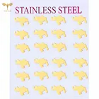 Серьги-гвоздики женские из нержавеющей стали, с этнической картой Венесуэлы