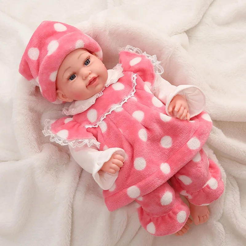 JX-255 45 см ITOUCH функциональные детские куклы, говорящие на папе, маме, смеющиеся плачущие, силиконовые Реборн, Супер реалистичные для малышей, Boneca, подарок игрушки для девочек кукла реборн - Цвет: JX-255