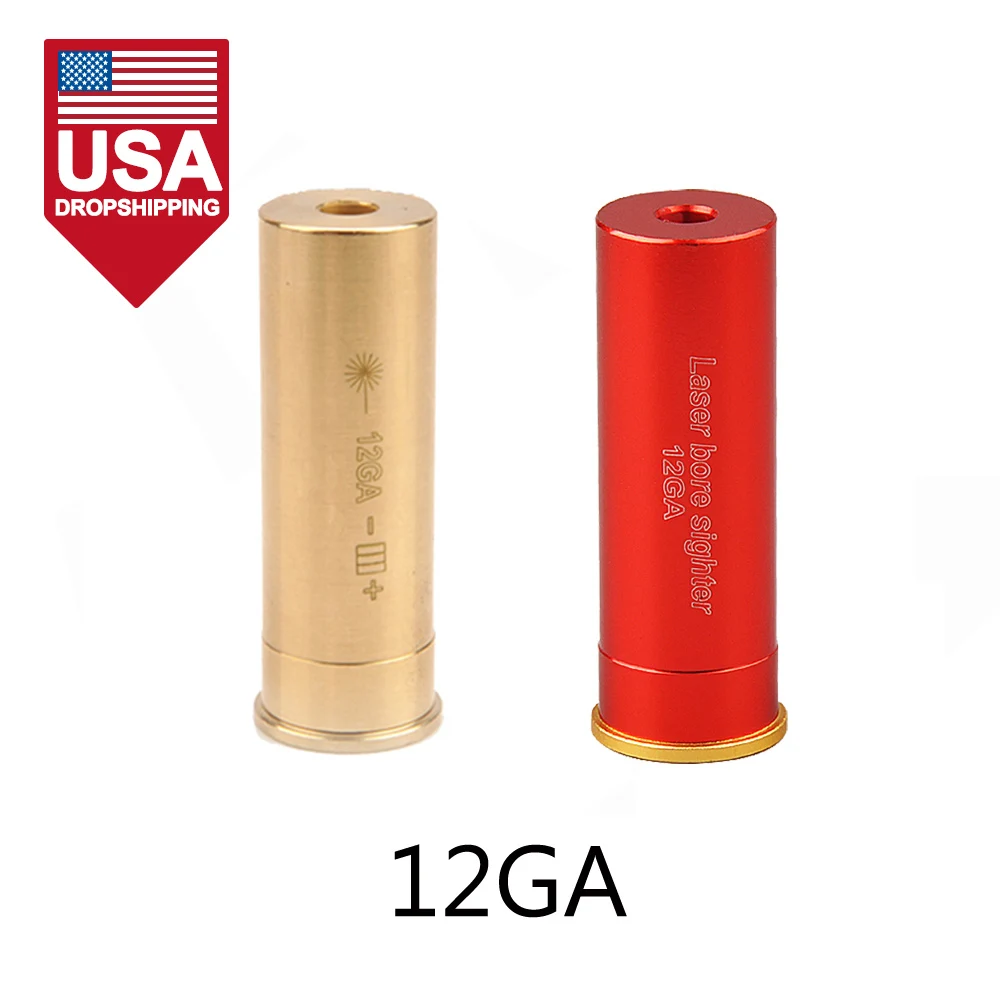 Калибровочный картридж CAL .12 Красный лазерный прицел диаметром 20 мм аксессуары