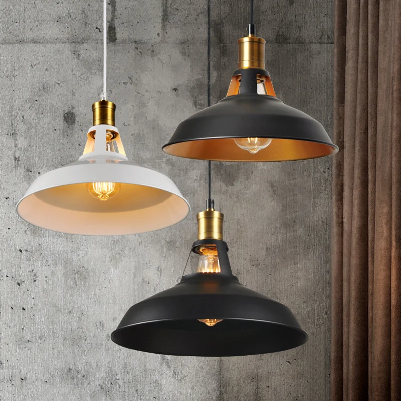 Винтажный промышленный подвесной светильник Ретро потолочный скандинавский