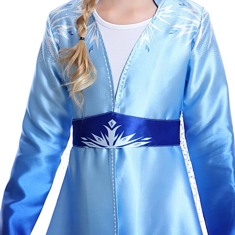 Платье принцессы из мультфильма для девочек детский костюм косплея вечернее