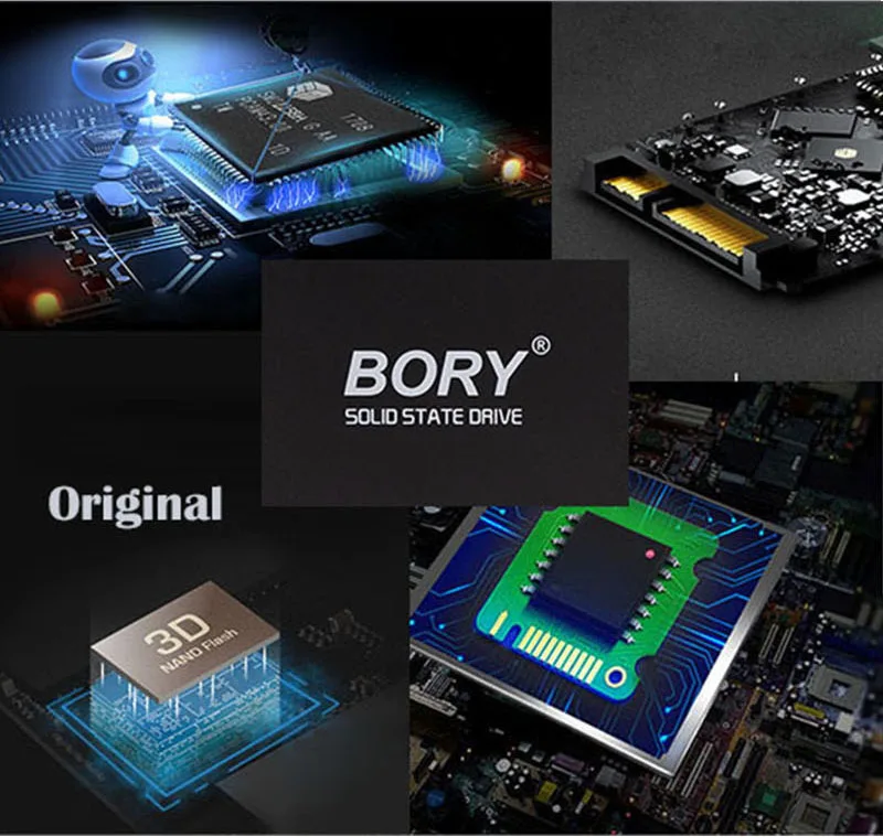 Bory 2,5 SATA3 игра SSD 128 ГБ 256 512 Диск Внутренний твердотельный накопитель