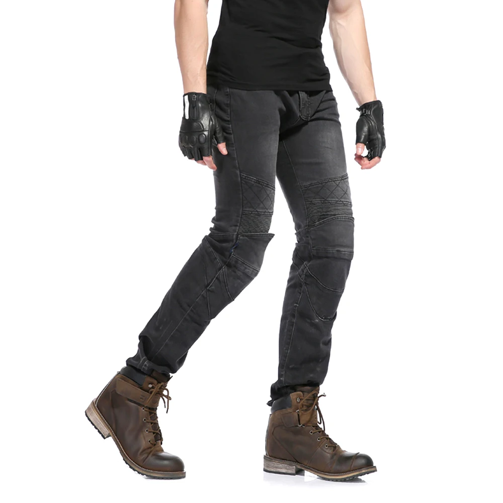 

Men's Windproof Motorcycle Jeans Motorcycle Racing Jeans Casual Pants Biker Trousers SKP702