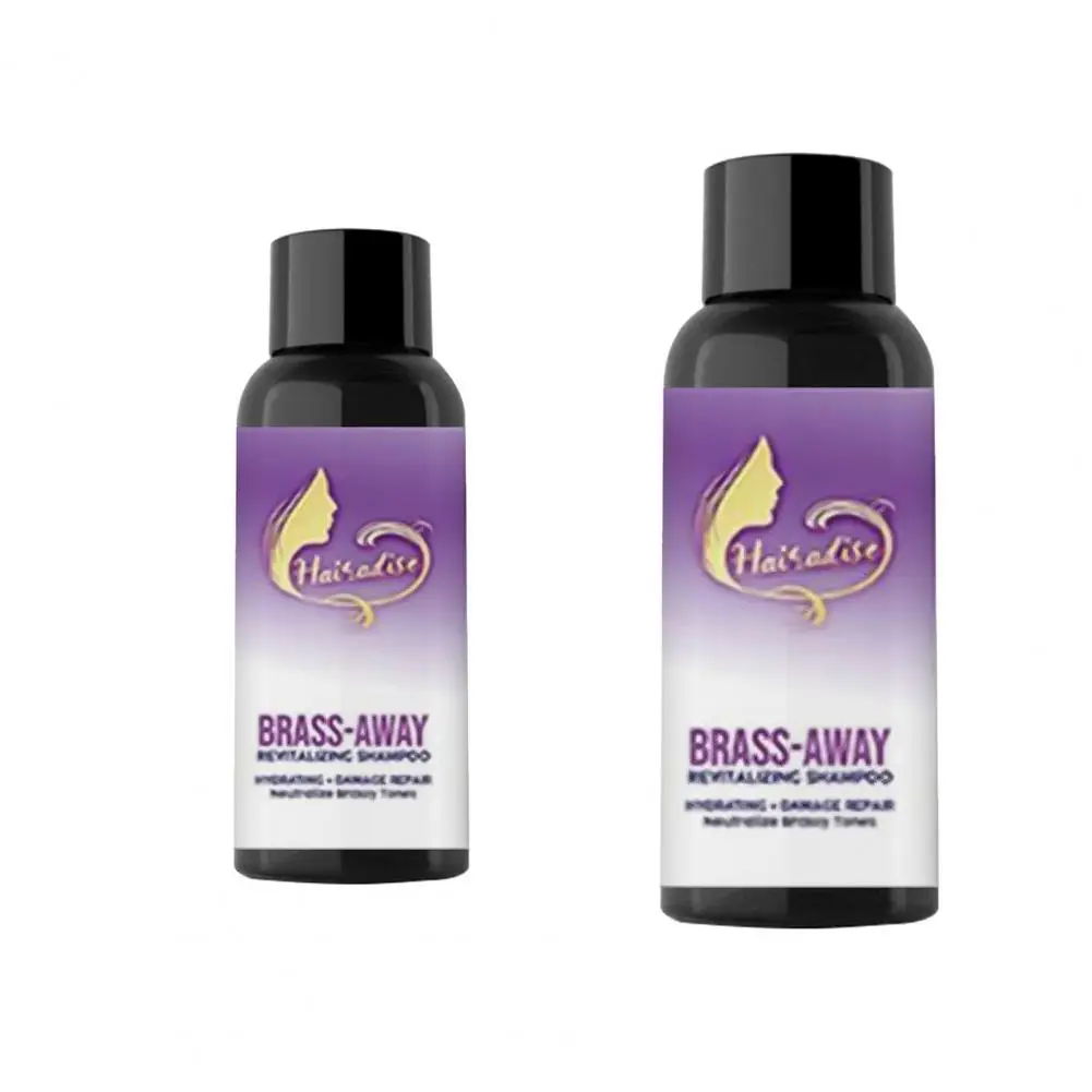 

30ml/100ml Hair Shampoo Brass Away Dry Hair Repairing Long Lasting Fragrant Safe Natural Hair Conditioning Treatment for Salon