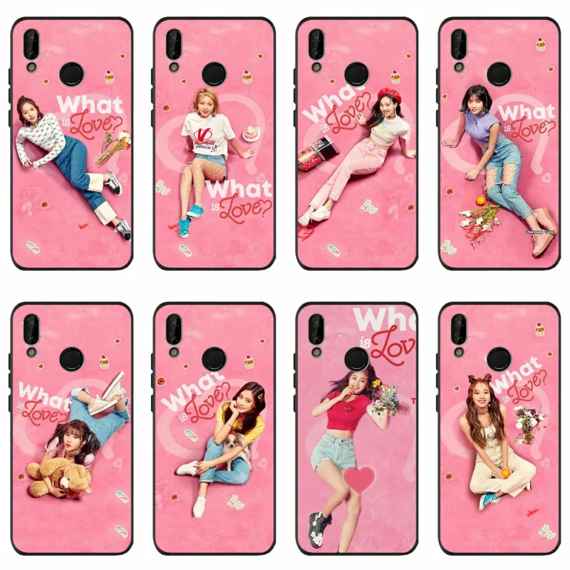 Двойной черный силиконовый мягкий чехол для телефона Huawei P40 P30 P20 P10 P9 Lite Pro 2019 P smart 2