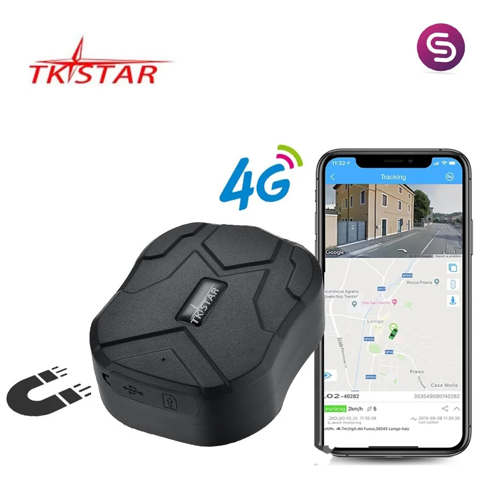 GPS-трекер TKSTAR TK905B водонепроницаемый 4G LTE 150 дней в режиме ожидания | Автомобили и