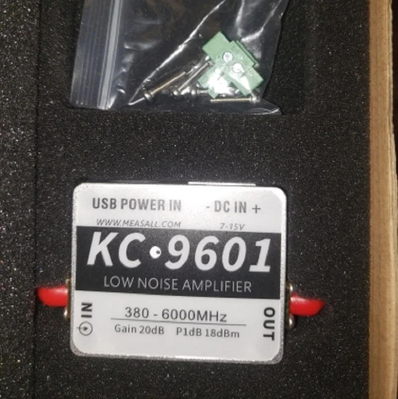 6GHz 20dB Low Noise Amplifier Module 5.8G Amplifier 2.4G KC9601 Low Noise