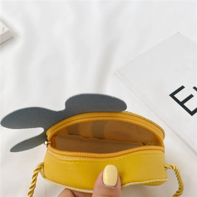 Новый популярный кошелек для мелочи из искусственной кожи с мультяшной Пчелкой