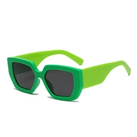 vintage square sunglasses women men wide leg big frame sun glasses black green shades uv400 oculos gafas de sol luxury brand