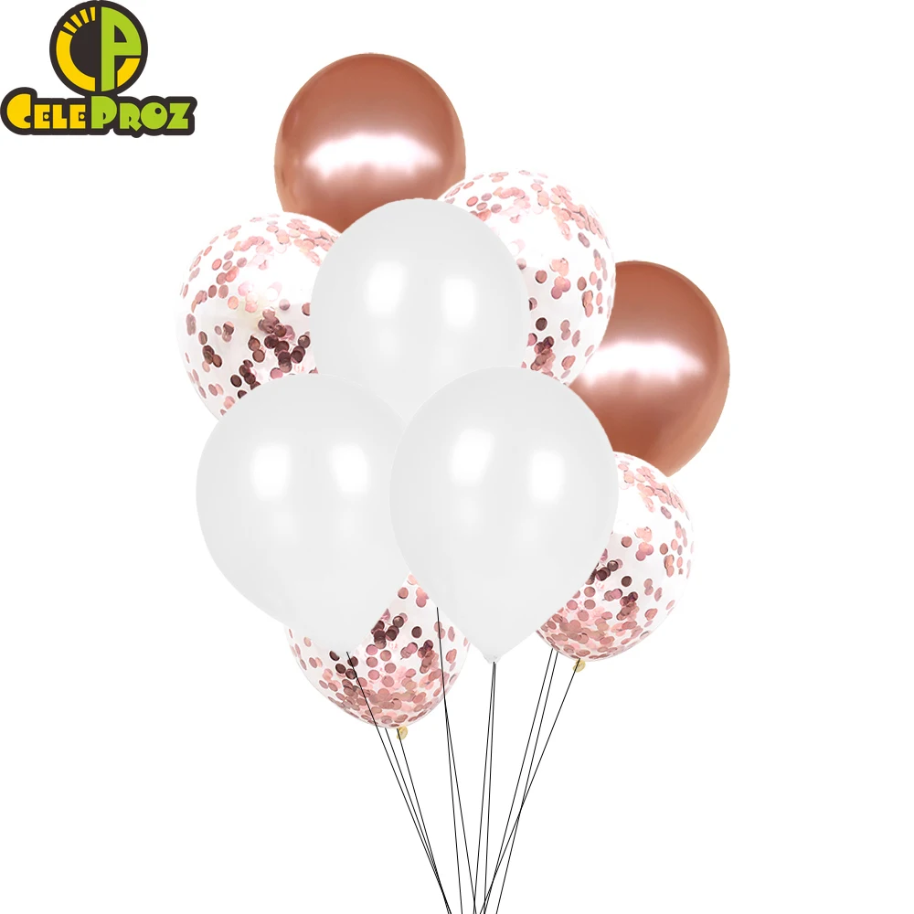 10 шт. 12 дюймов воздушный шар &quotКонфетти&quot День рождения латексные шары для