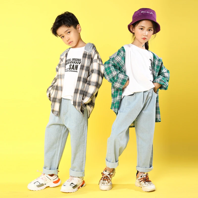 Детская одежда в стиле хип-хоп костюмы Повседневная Свободная Толстовка с