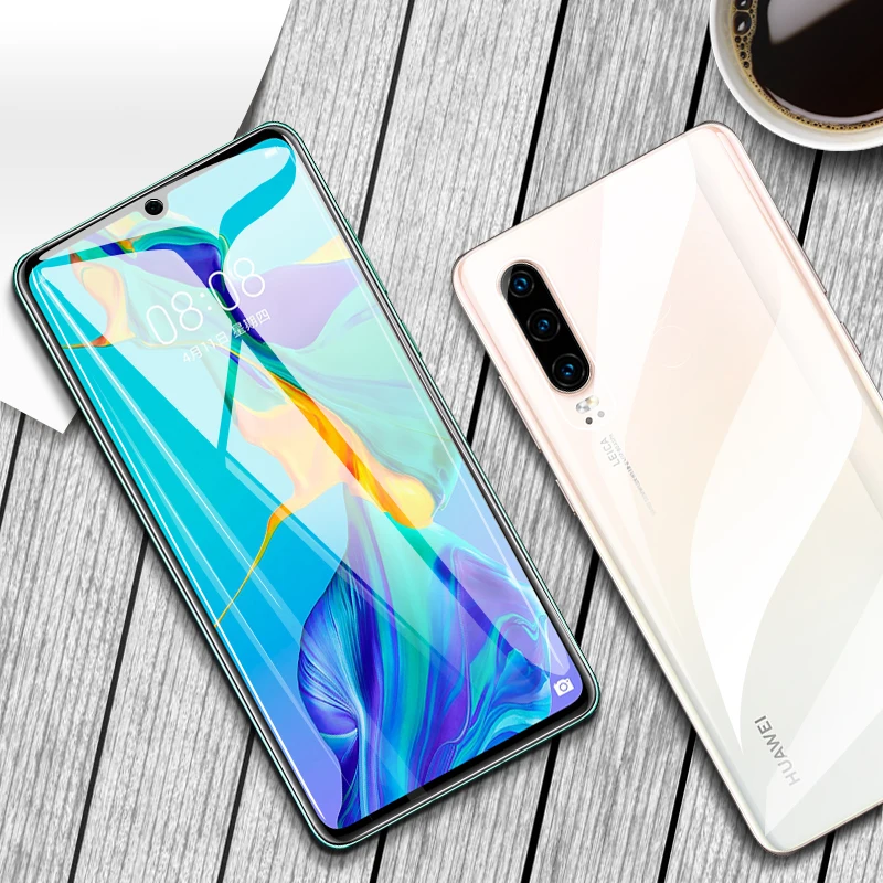 

CHYI 3D Curved Film For Huawei P30 Pro Screen Protector Full Cover P30pro Nano Hydrogel Film With Tools Not Tempered Glass
